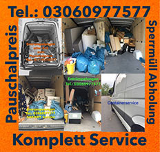 Wohnungsentrümpelung Berlin Pauschalpreis Transporttaxi Berlin